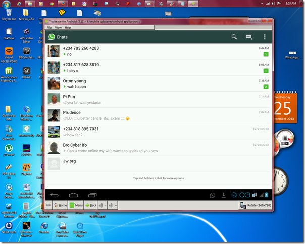 whatsapp for desktop