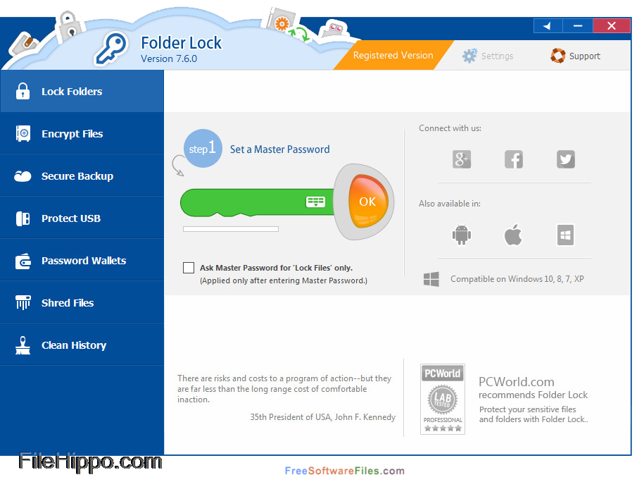 folder lock for windows 7