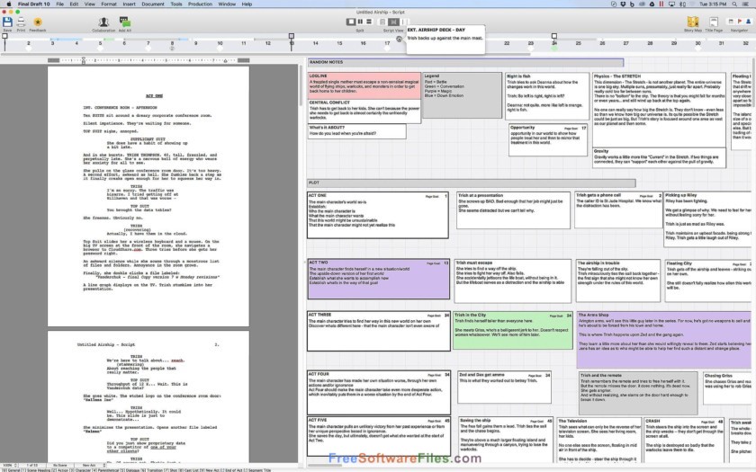 Final Draft 10.0.6 Free Download for Windows PC