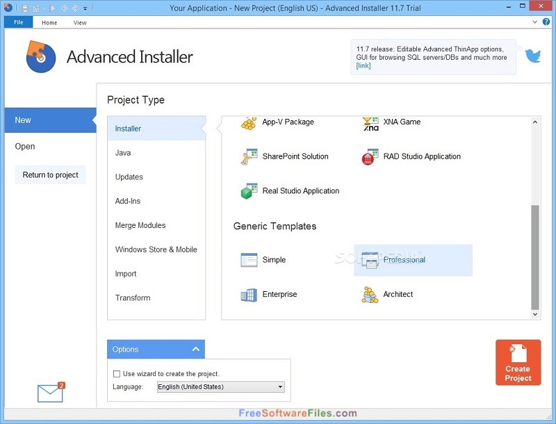 Advanced Installer Architect 15.1 free download full version