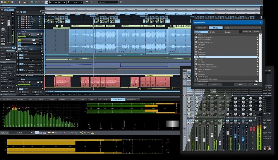 MAGIX Samplitude Pro X4 Suite music studio