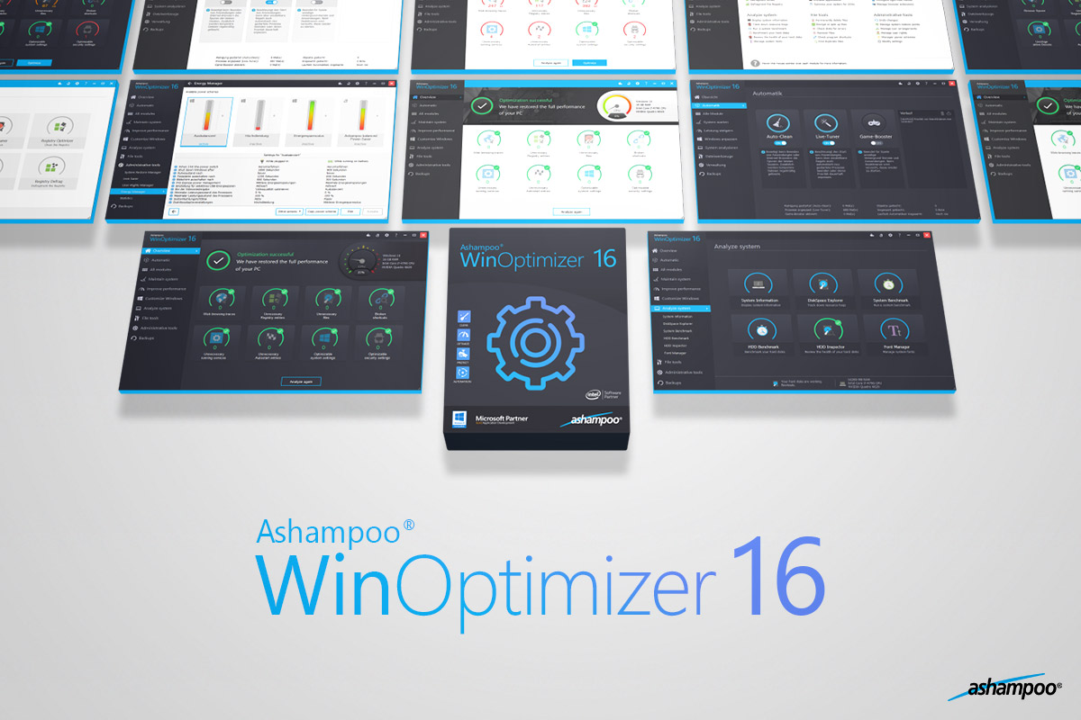 Free Download for Windows PC Ashampoo WinOptimizer 16