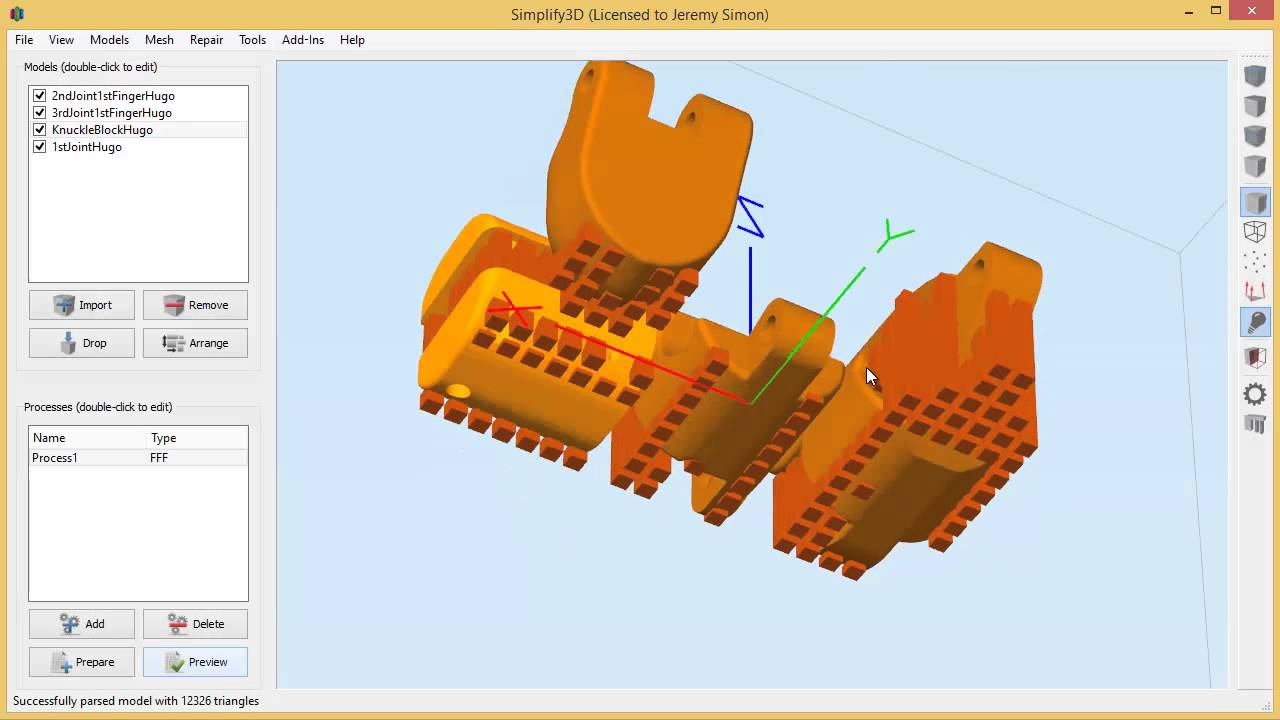 Free Download for Windows PC Simplify3D 3.1