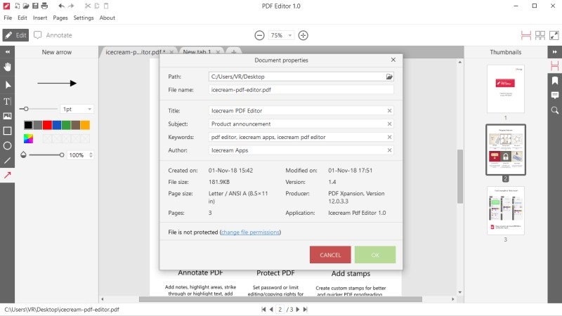 Offline Installer Download IceCream PDF Editor 2.08