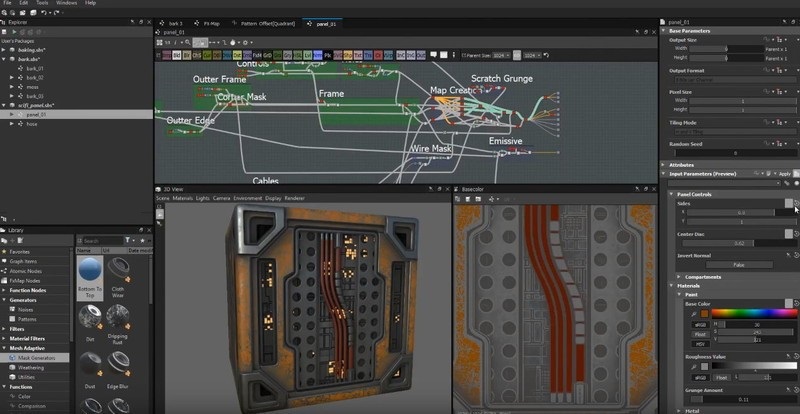 Offline Installer Download Allegorithmic Substance Designer 2019.3