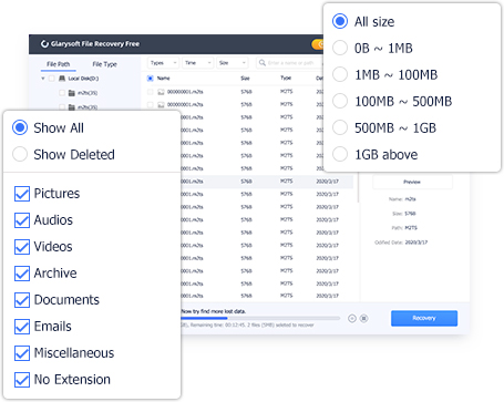 Free Download for Windows PC Glarysoft File Recovery Pro 1.18.0.18